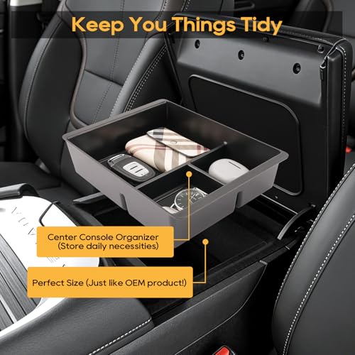 For Armada Center Console Organizer for 2025 2026 Armada (2025 2026 Armada 2PCS)