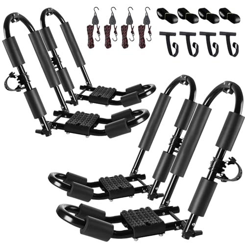 Premium Kayak Roof Rack (Folding - 2 Pair)