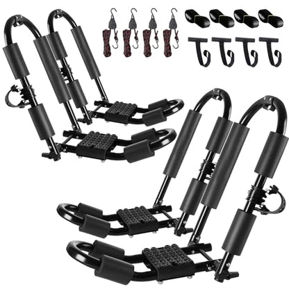 Premium Kayak Roof Rack (Folding - 2 Pair)