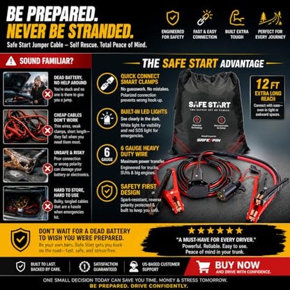 Jumper Cable Heavy Duty Jumper Cables for Trucks (7-Pin Easy Cables)