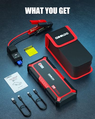 GP3000 Jump Starter (Red)