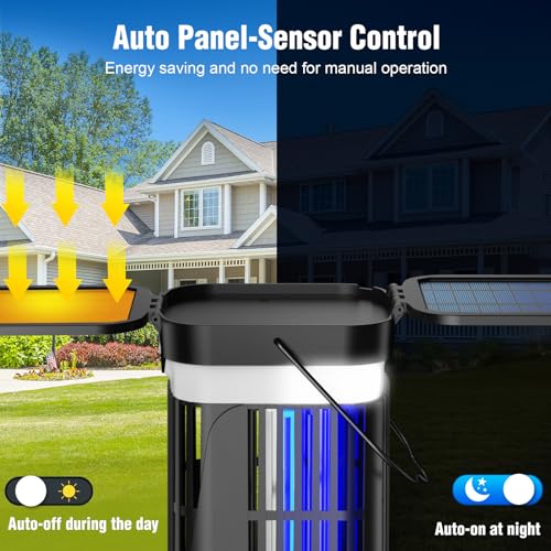 Solar Bug Zapper Outdoor and Indoor