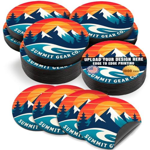 Customizable 5" Round Magnet (1000 Pack)