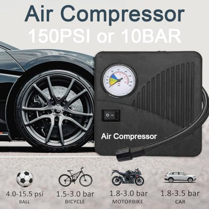 12v Auto Jump Starter Pack with Air Compressor (A20-1500a+compressor)