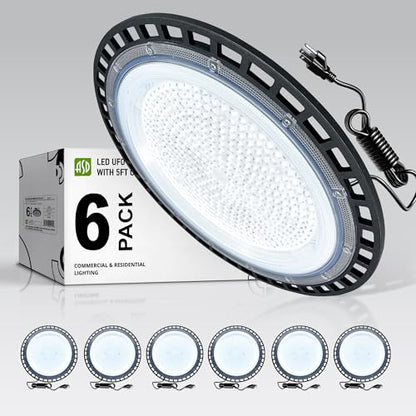 200W LED Low Bay Lighting (Black)
