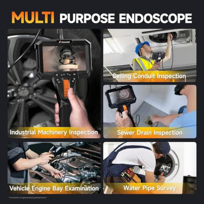 Dual Lens 2 Way Articulating Borescope (6.5mm)