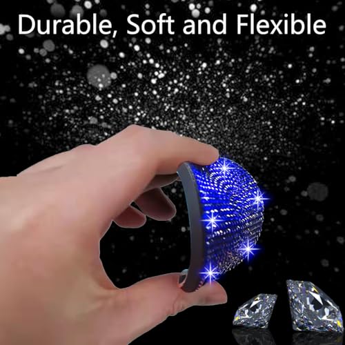 2pcs Bling Car Cup Holder Coaster (Blue / 2pcs)