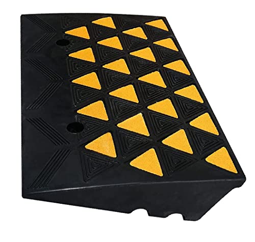 6 Inch High Rubber Curb Ramp 23.6" Long (6 inch Rise)