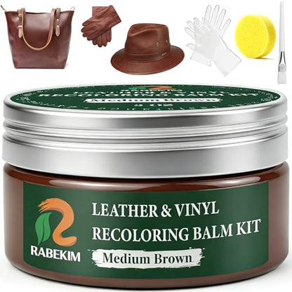 Medium Brown Leather Repair Kit (Medium Brown)