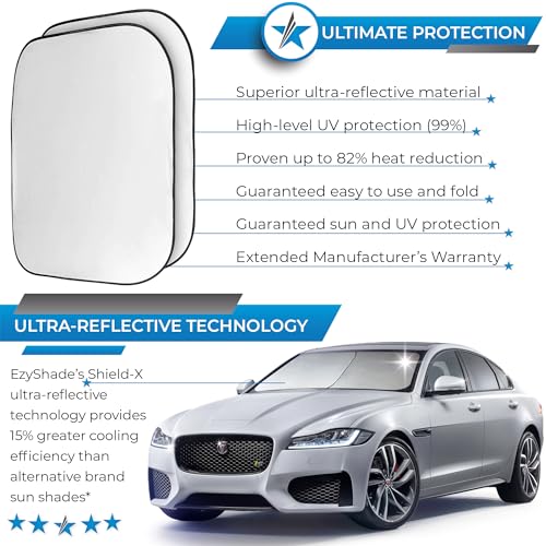 Car Windshield Sun Shade. See Vehicle Size (Medium)