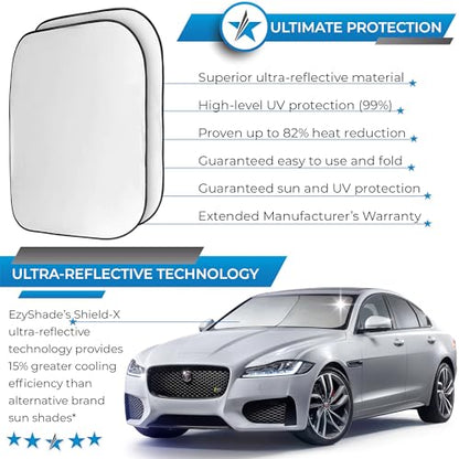 Car Windshield Sun Shade. See Vehicle Size (Medium)