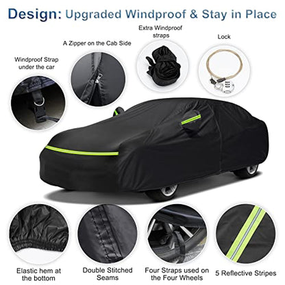 Car Cover for Porsche Panamera 2014 (Black / for Porsche Panamera)