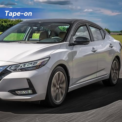 Window Visors Rain Guards for 2020 (2020-2025 Nissan Sentra)