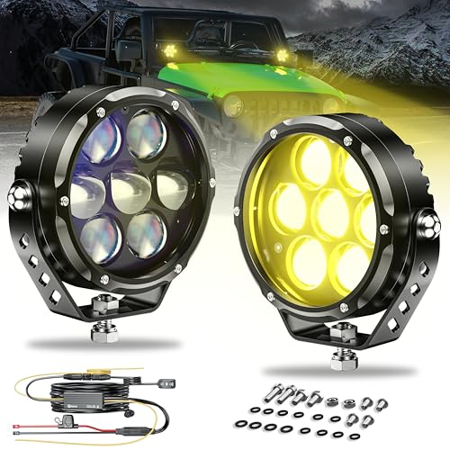 4 Inch 96W Amber White LED Light Pods (K7-U)