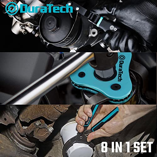 8 Piece Oil Filter Swivel Wrench Set (Normal / 8-Piece Set (Fits Filters 2-3/4" to 5-1/4"))