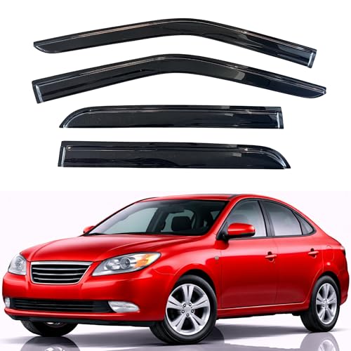 Rain Guards Window Visors for 2007 (2007-2010 Elantra Sedan)