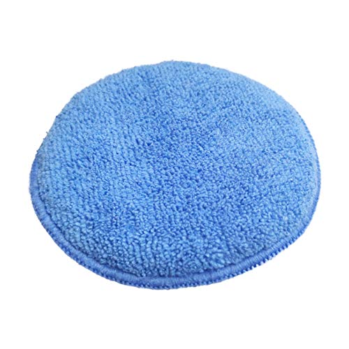 Microfiber Detailing Wax Applicator Pad (Blue / 5 in)