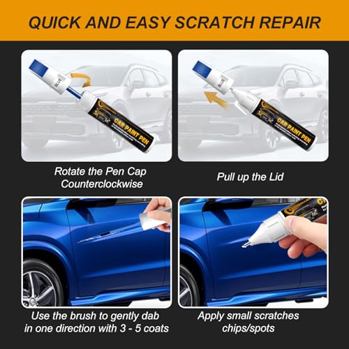 Y2E Calypso Red Car Touch Up Paint for Hyundai (Hyundai / Y2E Calypso Red for Santa Fe/Sonata/Hybrid Tucson)