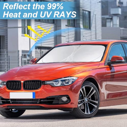 Windshield Sun Shade for 2019 (for 2019-2025 BMW 3 Series)