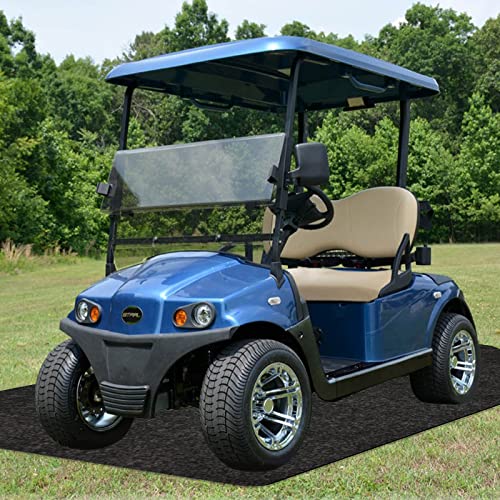 Non Slip Golf Cart Parking Mat 4.9 Ft × 9.1 Ft Garage Floor Mat (4.9‘x9.1’)