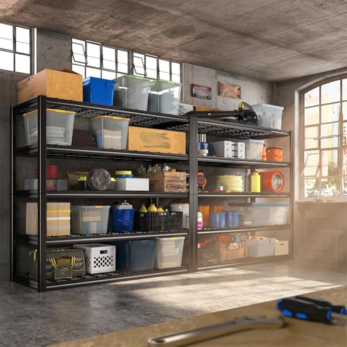 48" W Garage Shelving Load 2500LBS (48''W X 72''H X18''D)