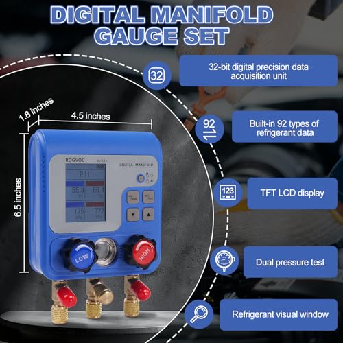 Digital Manifold Gauge Set (Digital Manifold Gauge Set)