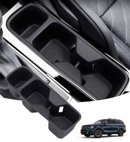 Center Console Cup Holder Inserts for KIA Telluride 2025 2024 2023 2022 2021 2020 (Cup Holder for 2020-2025 Telluride)