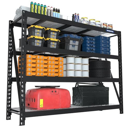 Heavy Duty Metal Garage Shelving (68"W x 24"D x 65"H)