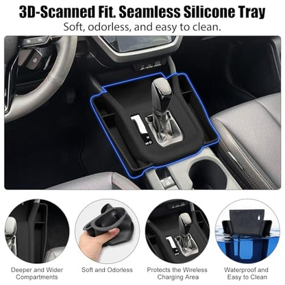2 Piece Center Console Organizer for 2025 Subaru Forester (S-For-2025-forester)
