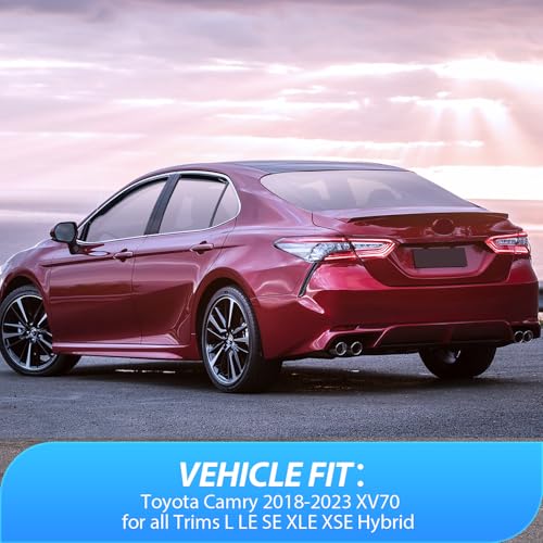 in Channel Window Rain Guards for Toyota Camry 2018 (Toyota Camry 2018-2024)