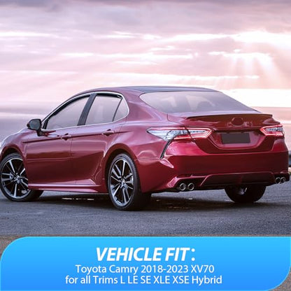 in Channel Window Rain Guards for Toyota Camry 2018 (Toyota Camry 2018-2024)