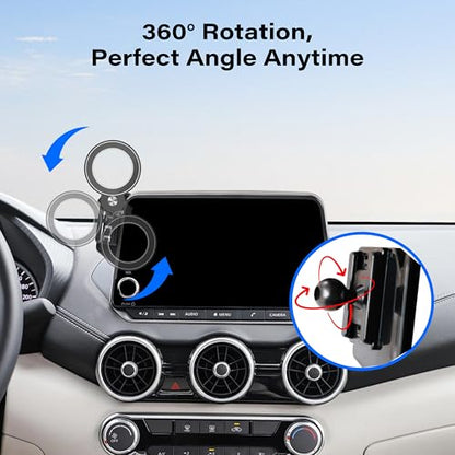 Car Phone Holder for 2021 (for 21-26 Rogue/19-25 Altima/20-25 Sentra(8 Inch))
