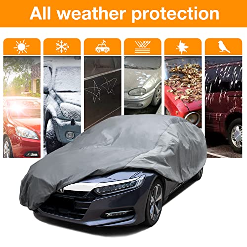 Waterproof Sedan Car Cover (Fit Sedan Up to 200")