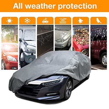 Waterproof Sedan Car Cover (Fit Sedan Up to 200")