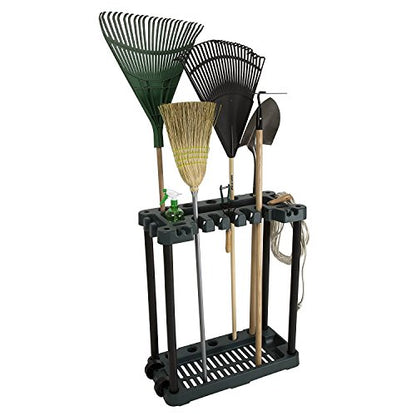Garden Tool Organizer (Dark Green/Black)