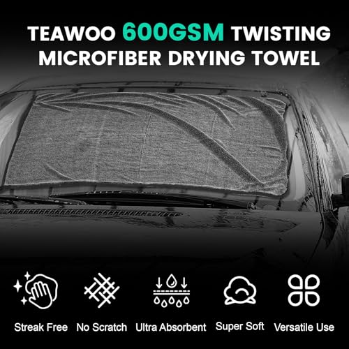 3 Pack Bulk Microfiber Towels for Cars (35"x 24" 3 PACK)