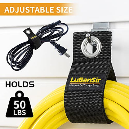 9 Pack (10"/13"/17") Extension Cord Holder for Organization (10"/13"/17")
