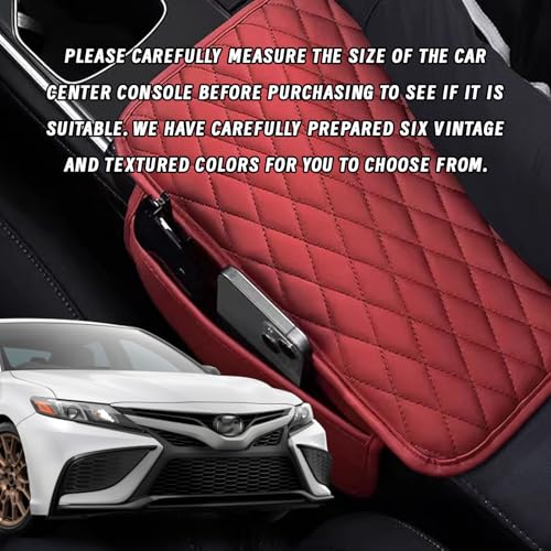 Car Center Console Cover (Black)
