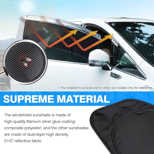 Windshield Sun Shade for Nissan Altima 2019 (For Nissan Altima 19-26)