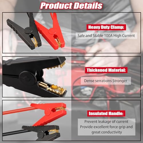 Jump Starter Adapter Compatible with Makkita 18V Battery (Jump for Mak 18V)