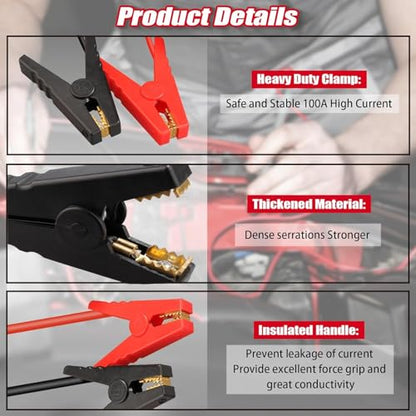 Jump Starter Adapter Compatible with Makkita 18V Battery (Jump for Mak 18V)