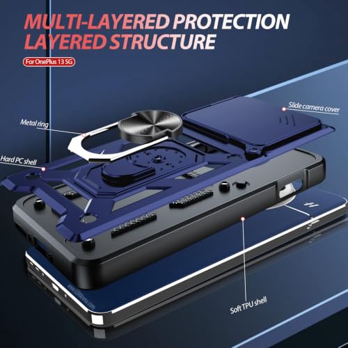 for OnePlus 13 5G Case (OnePlus 13 5G（6.82"） / Blue)
