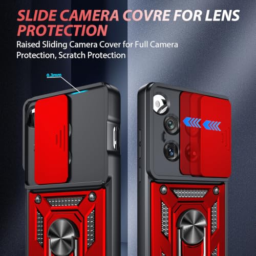 for OnePlus 12 5G Case (OnePlus 12 5G（6.82"） / Red)