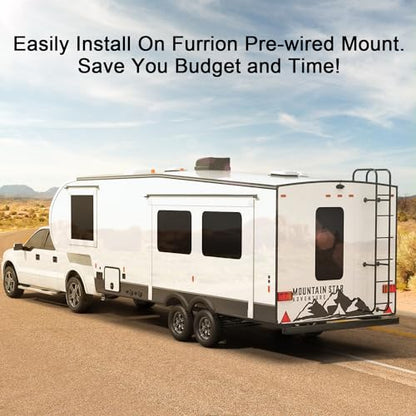 HD 1080P 7" Wireless Backup Camera System for Furrion Pre (7" 1-Cam)