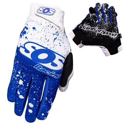Splatter Dirt Bike Gloves (XX-Large)