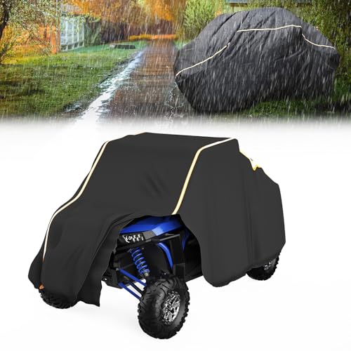 UTV Cover 2 Seater Heavy Duty Medium Size Compatible with Polaris RZR General (Medium)