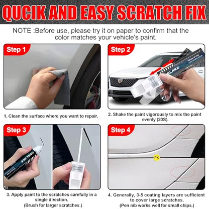 Car Touch Up Paint (Argent Silver Metallic(GXD/WA130H) for 2025 ESCALADE/2024 ESCALADE/2025 XT4/2024 XT4/2025 XT5/2024 XT5/2025 XT6/2024 XT6/2025 CT5/2024 CT5/2025 CT4/2024 CT4/2025 LYRIQ/2024 LYRIQ)