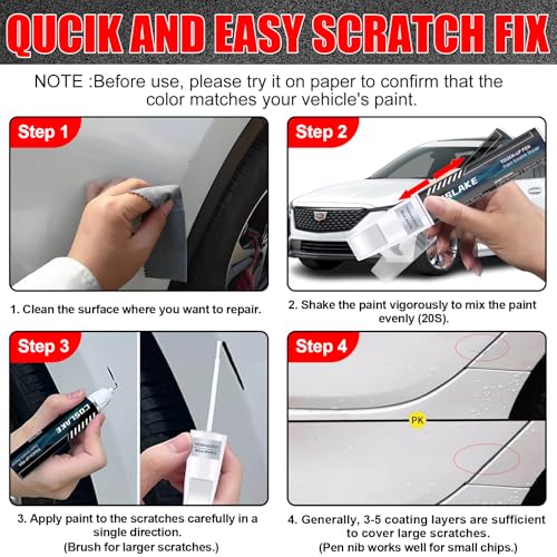 Car Touch Up Paint (Emerald Lake Metallic(G6I/WA616D) for 2025 XT4/2024 XT4/2025 XT5/2024 XT5/2025 XT6/2024 XT6/2025 LYRI/2024 LYRIQ)