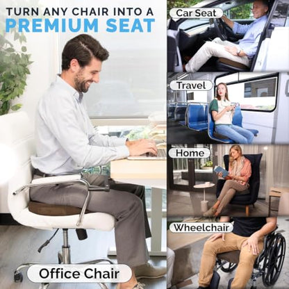 Doctor Recommended Seat Cushion (Brown / Large)