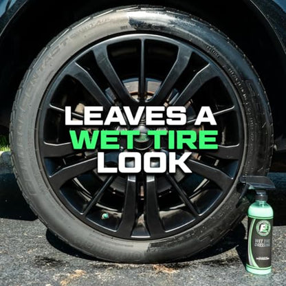 Wet Tire Dressing Spray (16 Fl Oz (Pack of 2))
